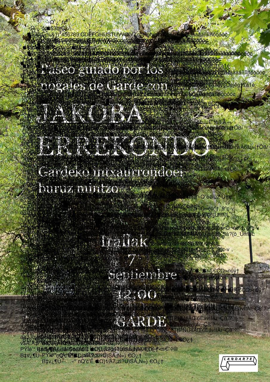 PASEO GUIADO NOGALES DE GARDE / GARDEKO INTXAURRONDOEN PASEO GIDATUA