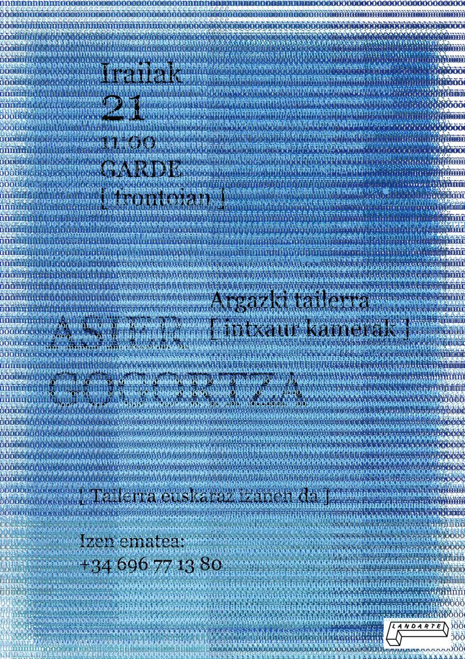 ARGAZKI TAILERRA - INTXAUR KAMERAK