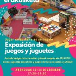 Jolas eta jostailu erakusketa