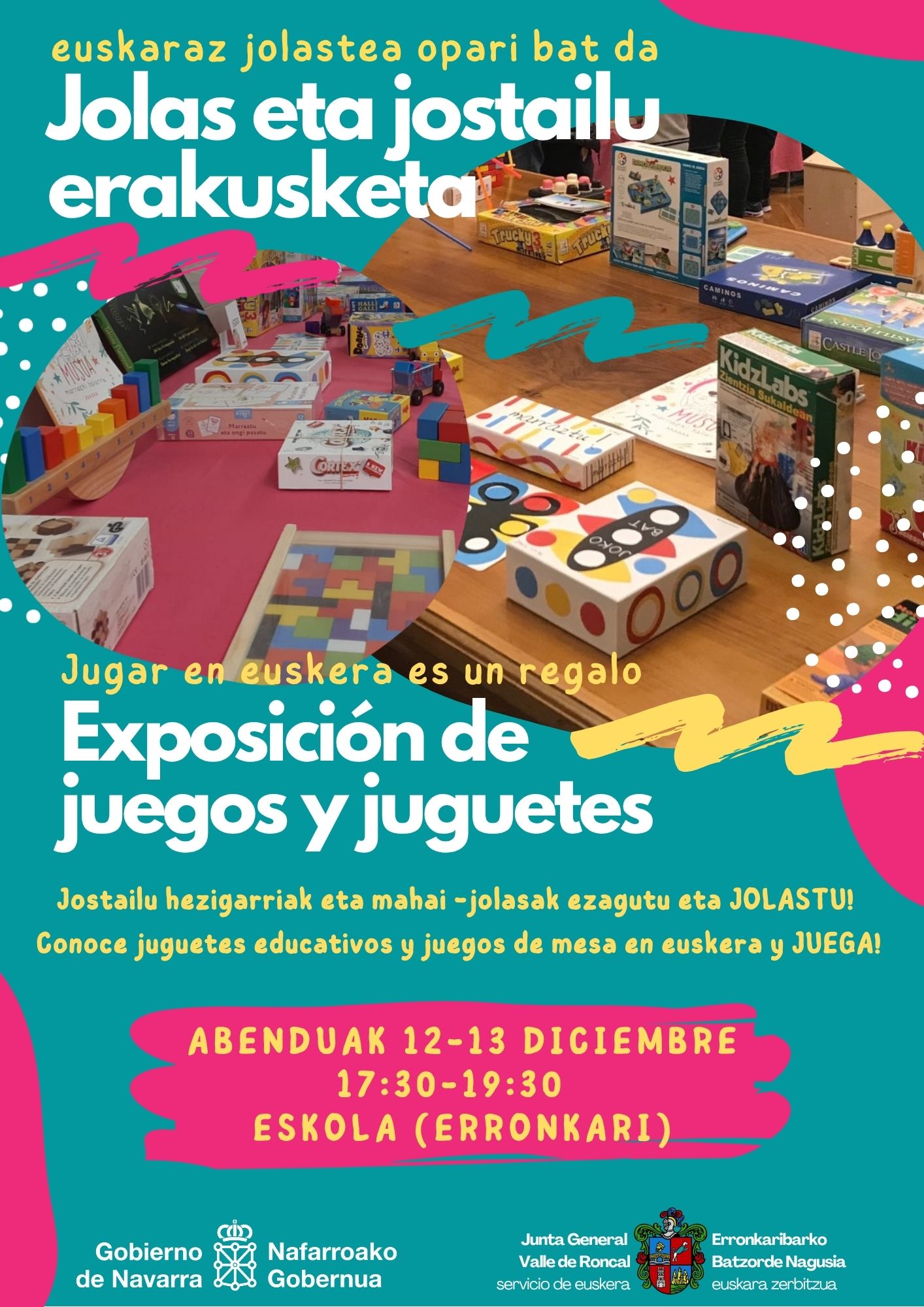 Jolas eta jostailu erakusketa