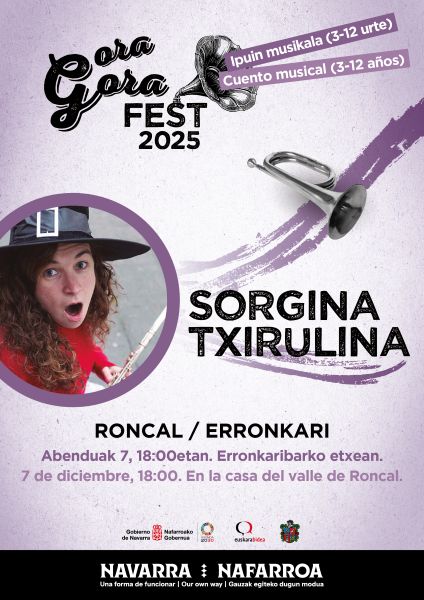 Ipuin musikala: "Sorgina txirulina"