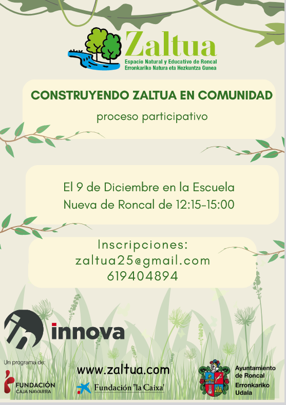 ZALTUA ERAIKIZ KOMUNITATEAN - CONSTRUYENDO ZALTUA EN COMUNIDAD