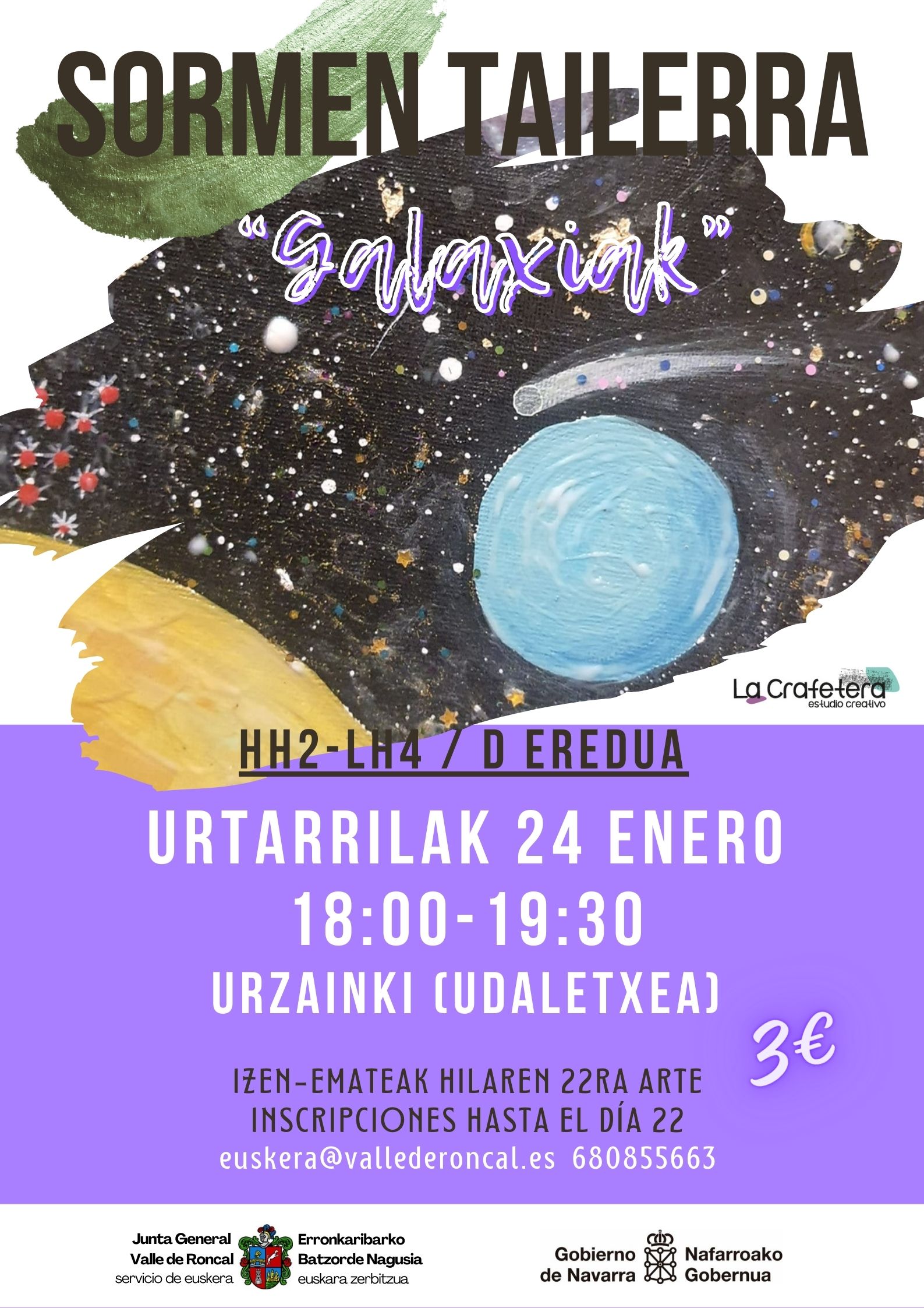 Haurrentzako sormen tailerra