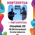 Kontzertua eta pintxopotea
