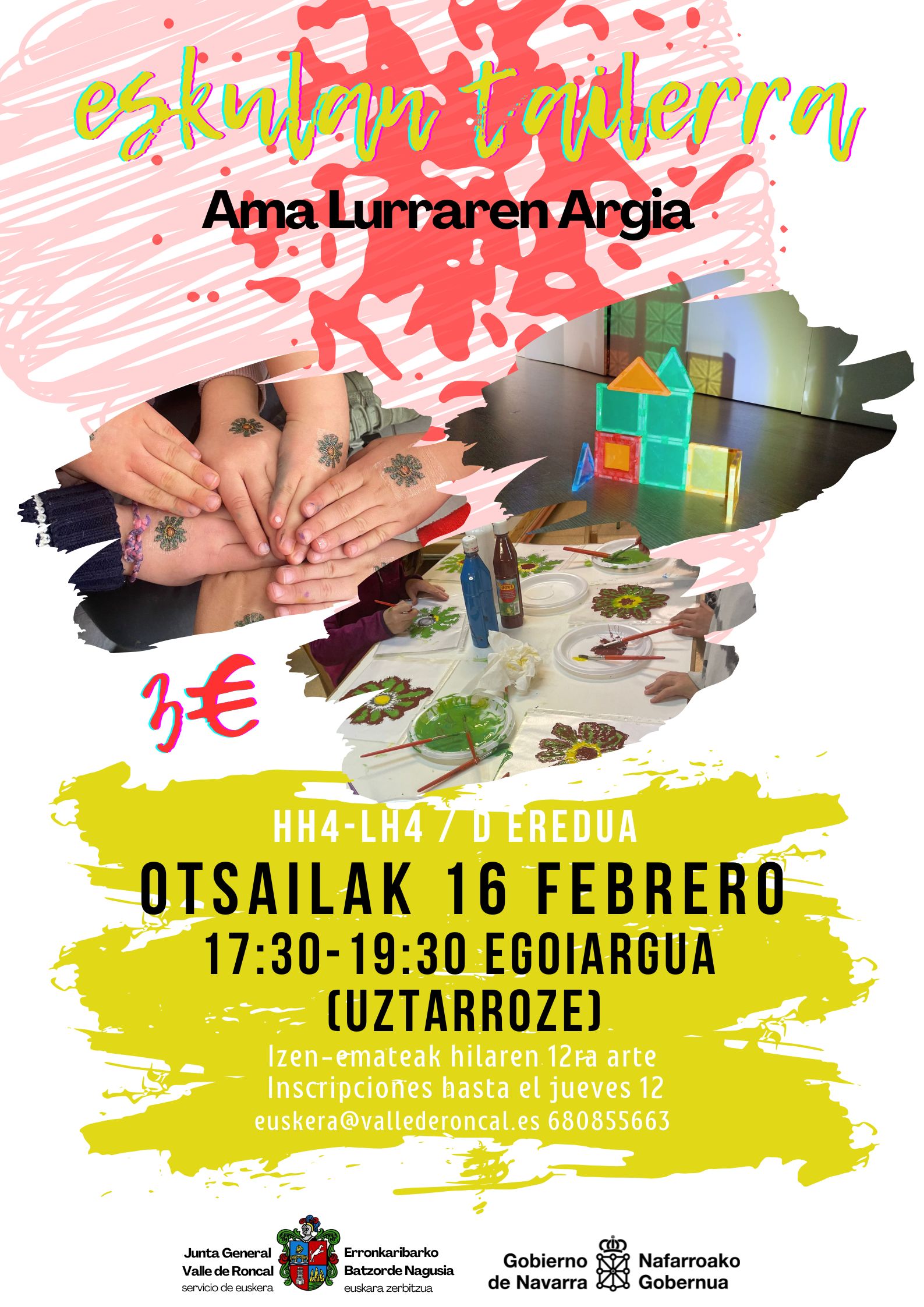 Haurrentzako eskulan tailerra: "Ama Lurraren argia"